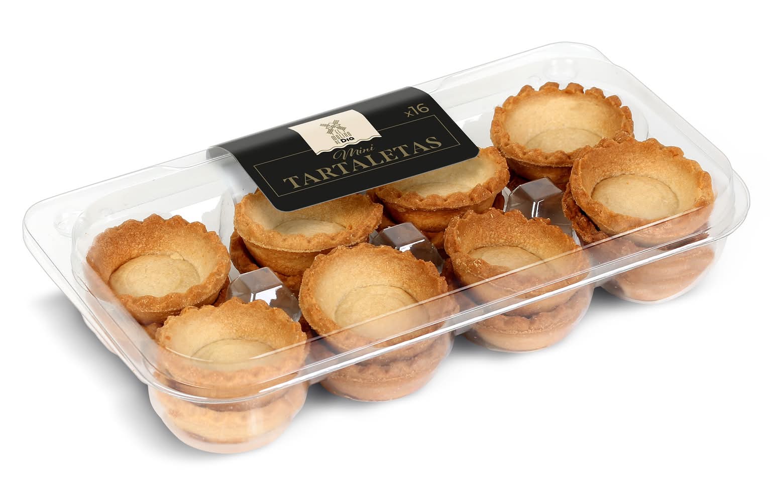 Mini Tartaletas El Molino De Dia Bandeja 120 G