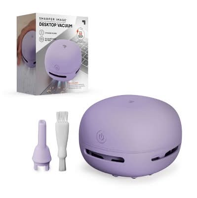 Sharper Image Desktop Vacuum, Purple