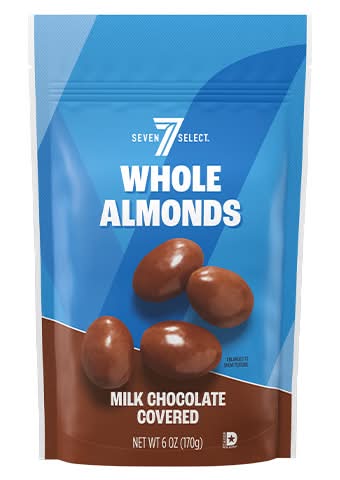 7-Select Milk Chocolate Almonds 6oz