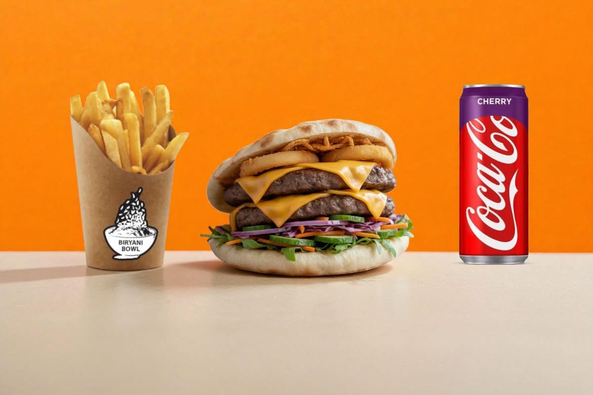 Menu Big Naan Burger