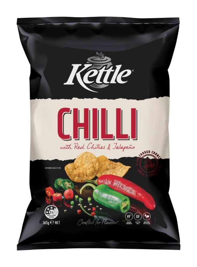 Kettle Potato Chips, Chilli (165g)