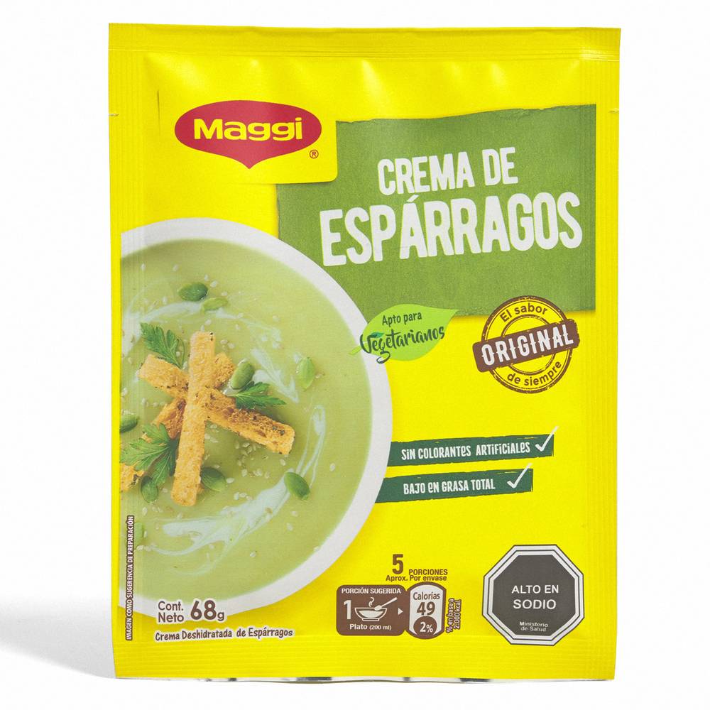 Maggi crema de espárragos (sobre 68 g)