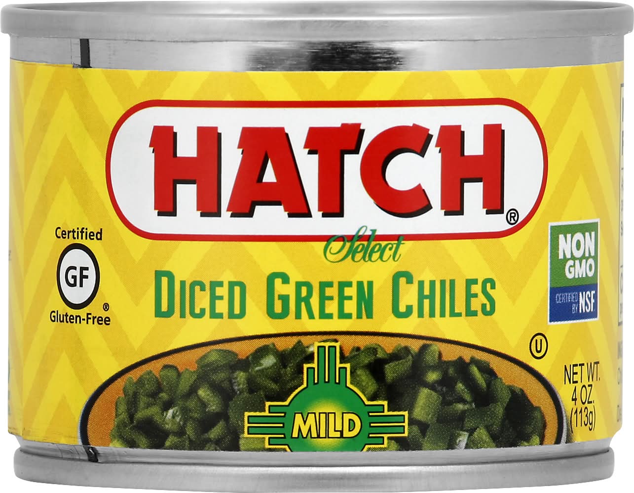 Hatch Diced Mild Green Chiles (4 oz)