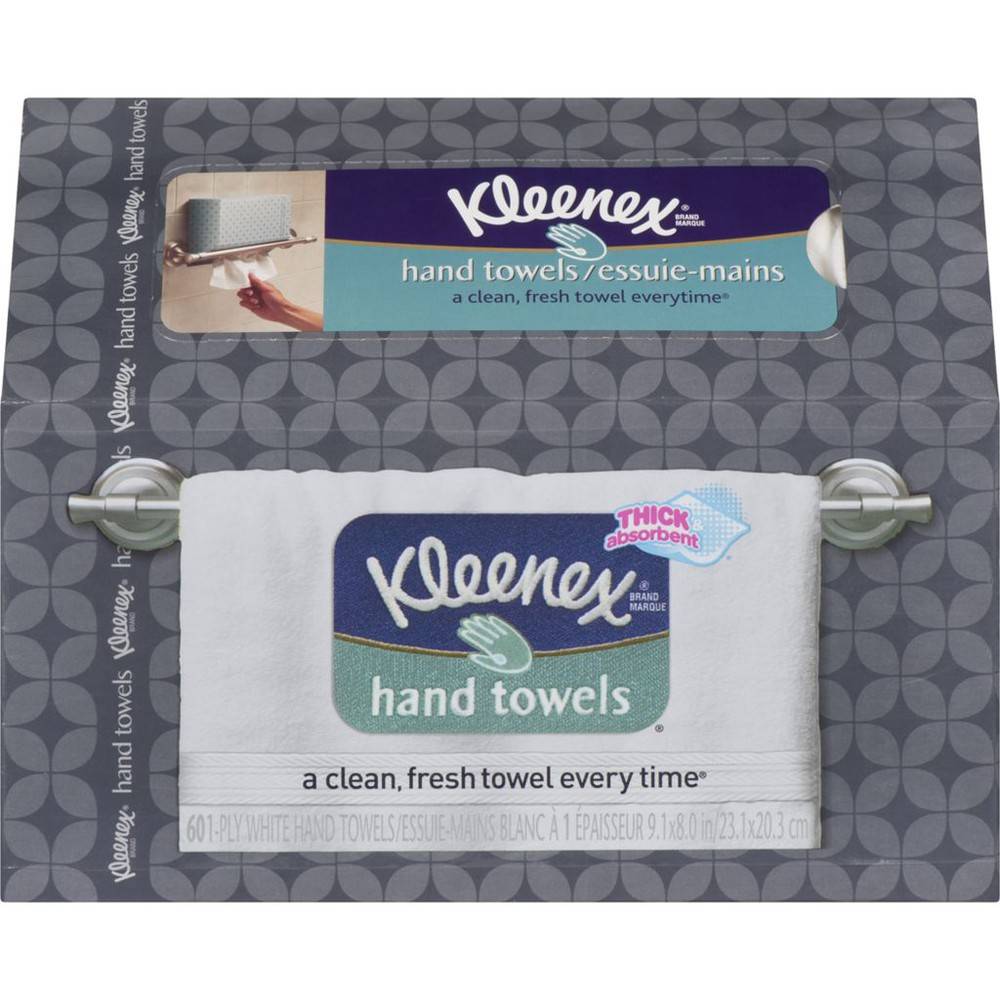 Kleenex Hand Towels, White