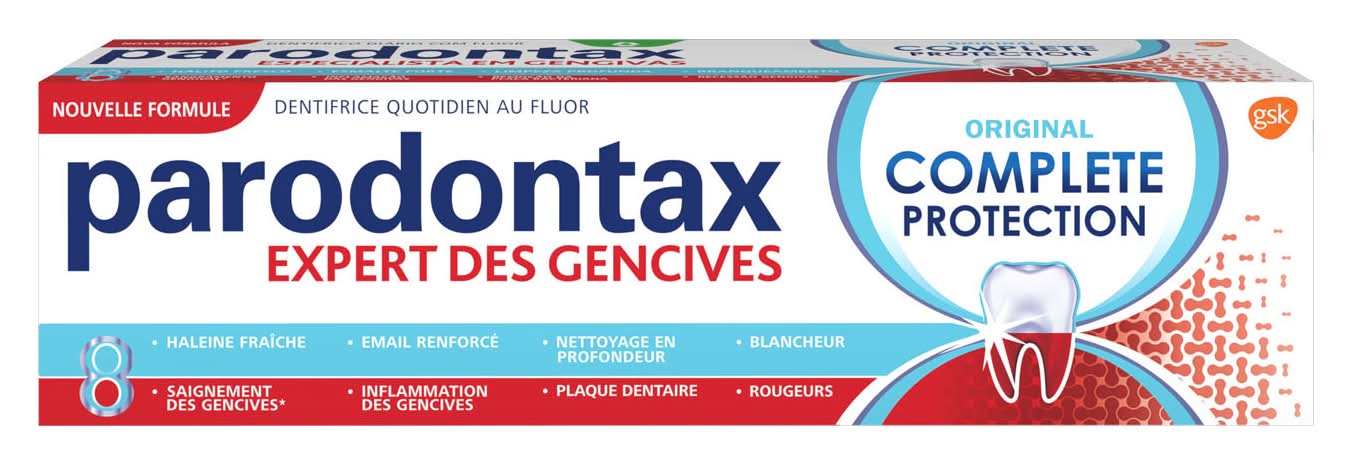Parodontax - Dentifrice complete protection original (75ml)