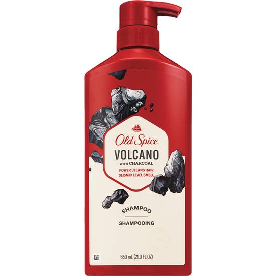 Old Spice Volcano Shampoo With Charcoal Citrus Scent