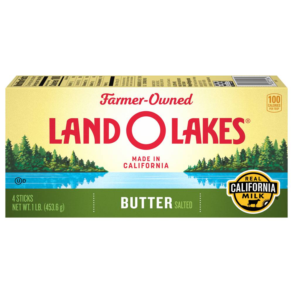 Land O'lakes Salted Butter Sticks (4 ct)