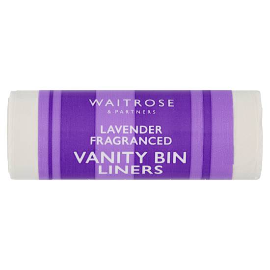 Waitrose Vanity Bin Liners 10L (25 ct)