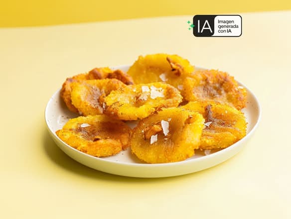 Orden de Tostones al Ajillo