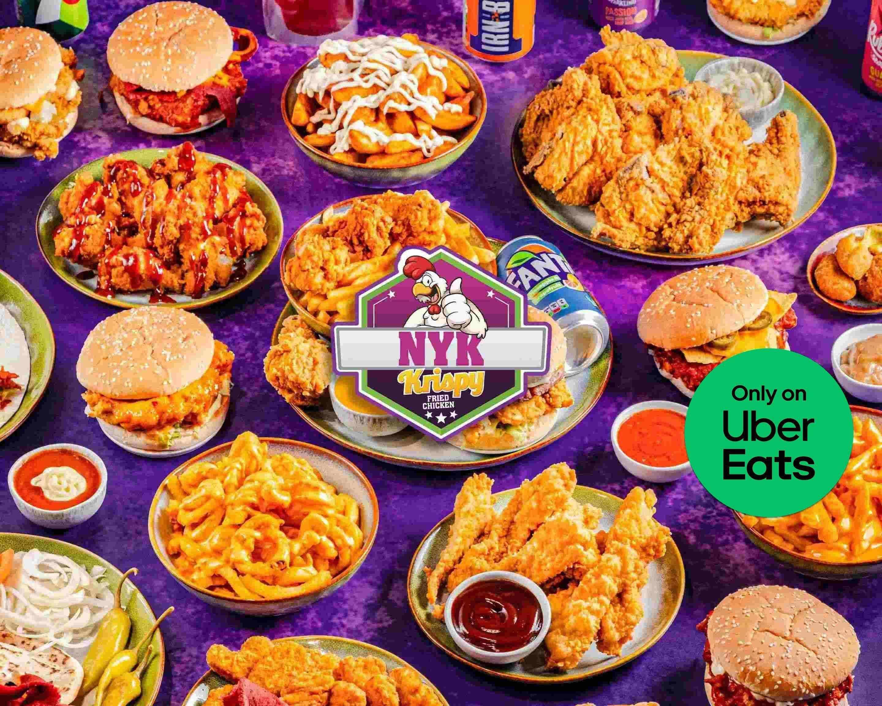 NYK Krispy Fried Chicken (Great Horton Road) Menu Takeaway in Leeds