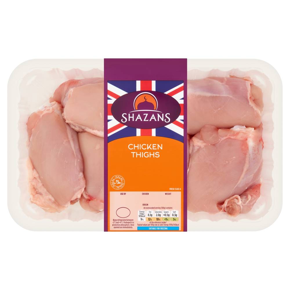 Shazans Chicken Thighs (1kg)