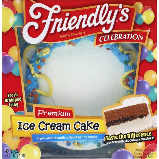Friendly's Celebration Premium Ice Cream Cake