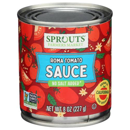 Sprouts No Salt Added Roma Tomato Sauce