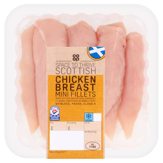 Co-Op Scottish Chicken Mini Breast Fillets