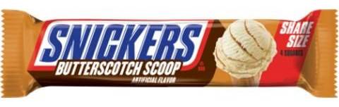 Snickers Share Size Butterscotch Scoop 3.29oz