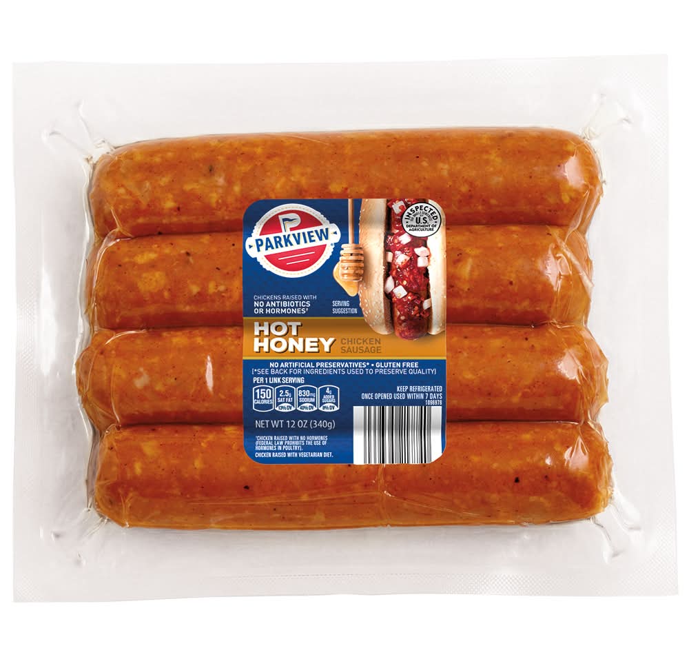 Parkview Chicken Sausage, Hot Honey (12 oz)