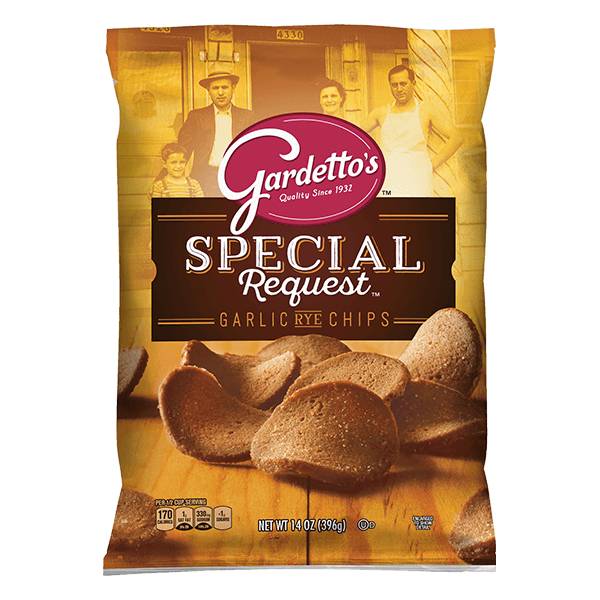 Gardetto’s Garlic Rye Chips 4.75oz