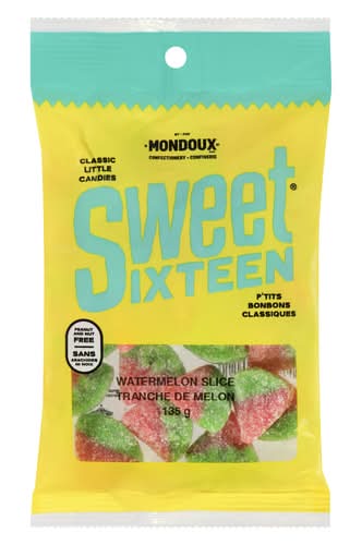 Mondoux Bonbons Classiques Tranche De Melon 135 G / Mondoux Candies Watermelon Slice 135 g