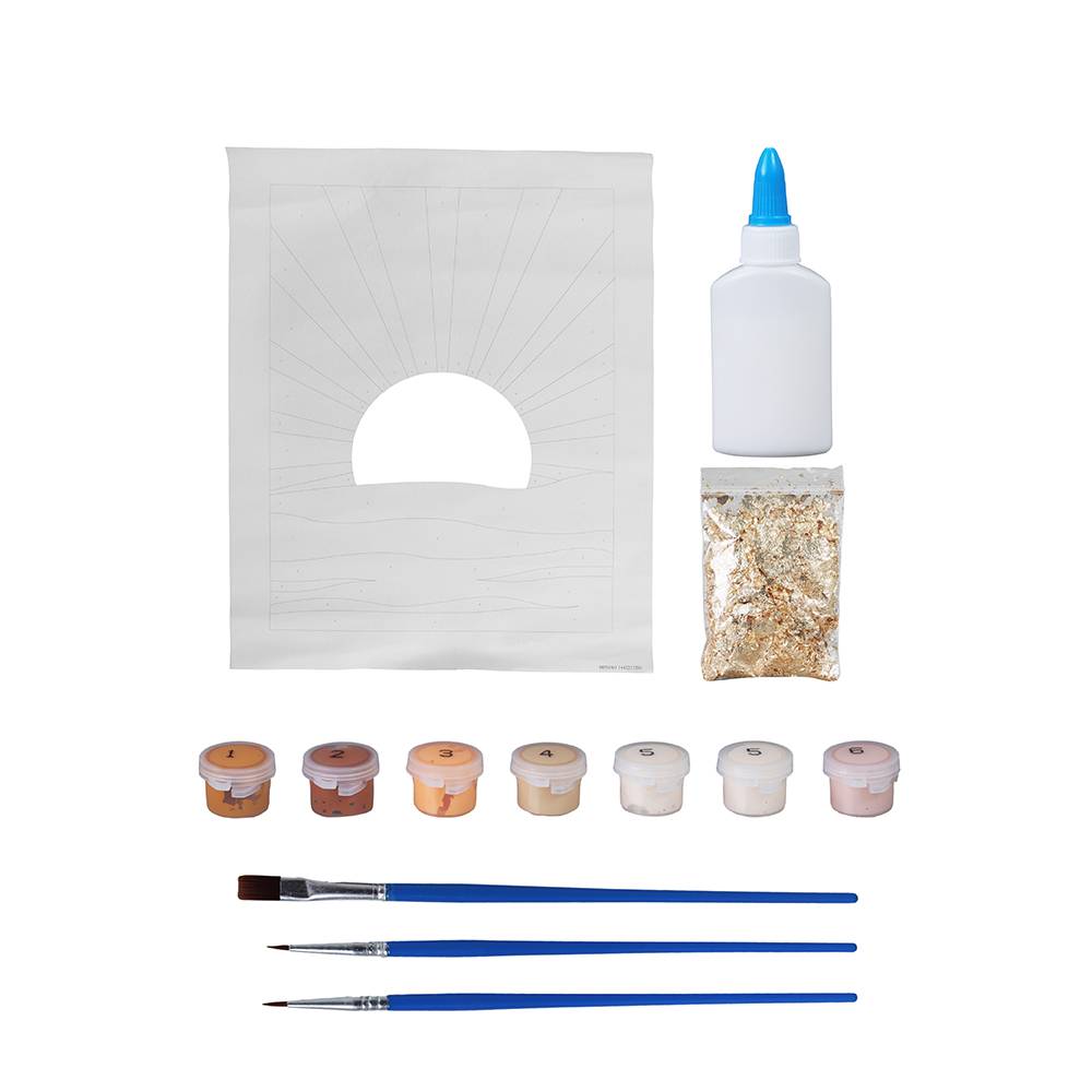 Miniso kit de pintura con lienzo