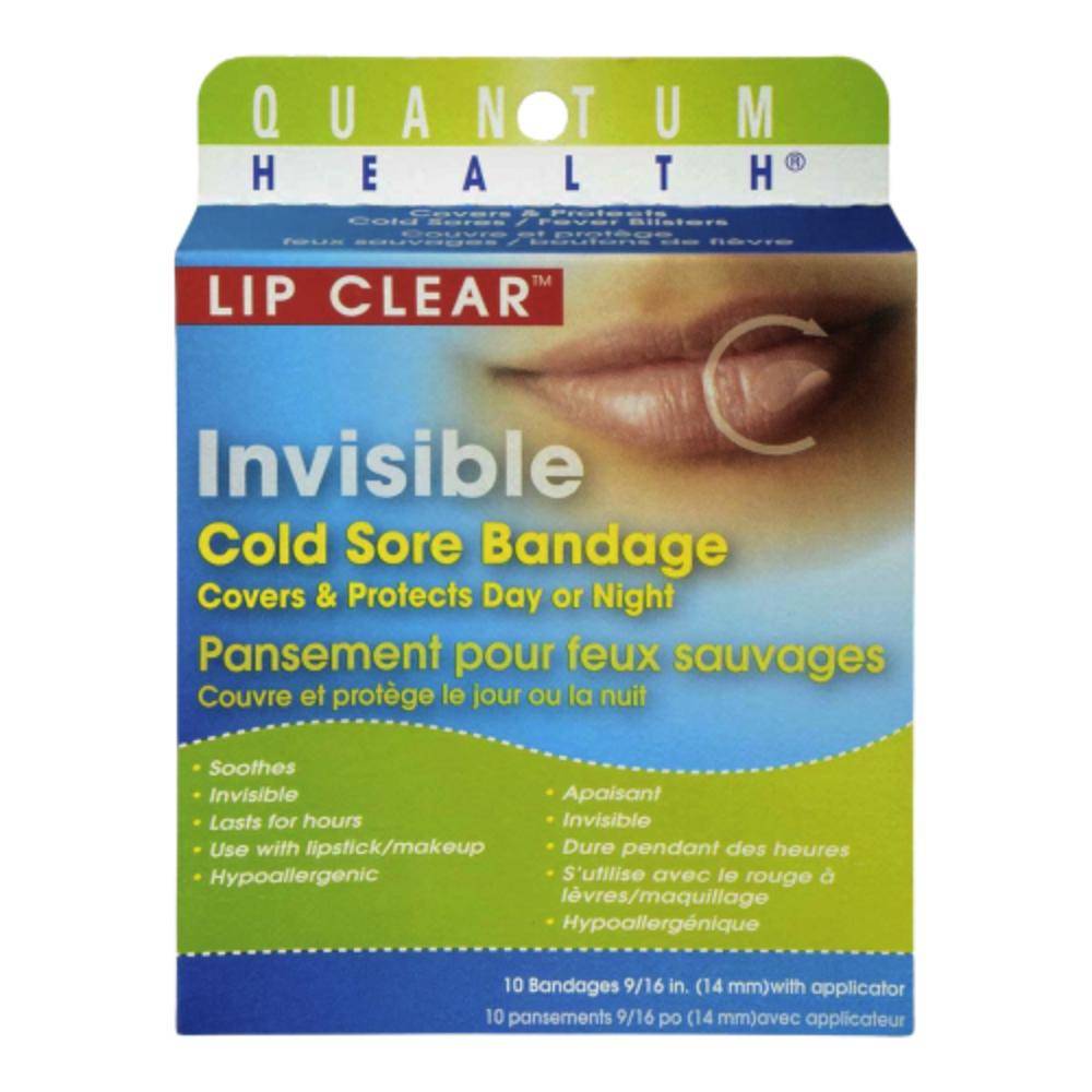 Quantum Health Lip Clear Invisible Cold Sore Bandage (10 g)