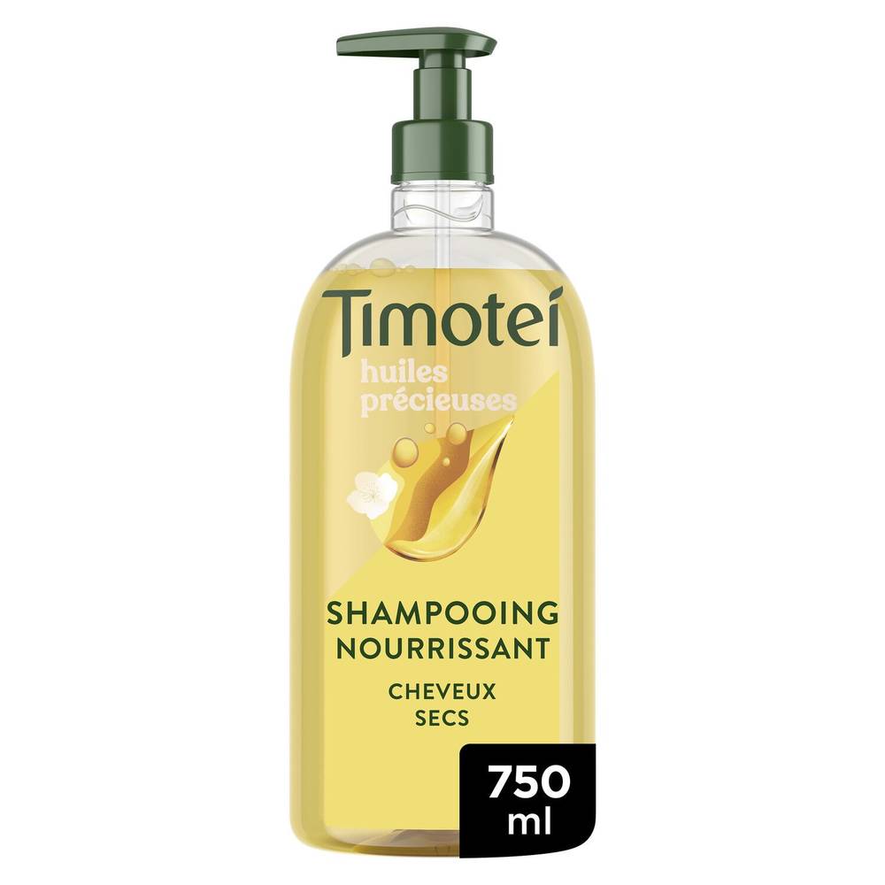 Timotei - Shampoing nourrissant à l'huile d'argan bio (750ml)
