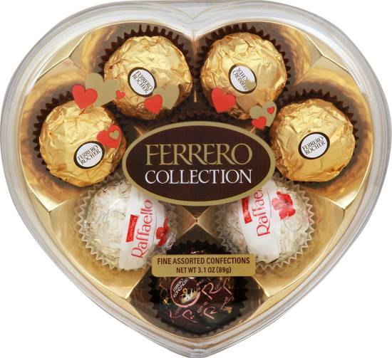 Ferrero Collection 8 pc (Plastic) Hearts