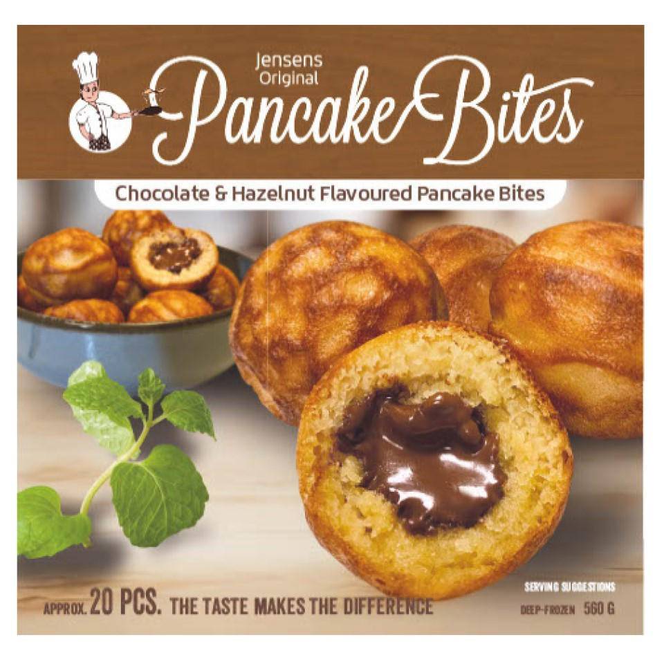 Iceland Jensens Original Chocolate & Hazelnut Pancake Bites