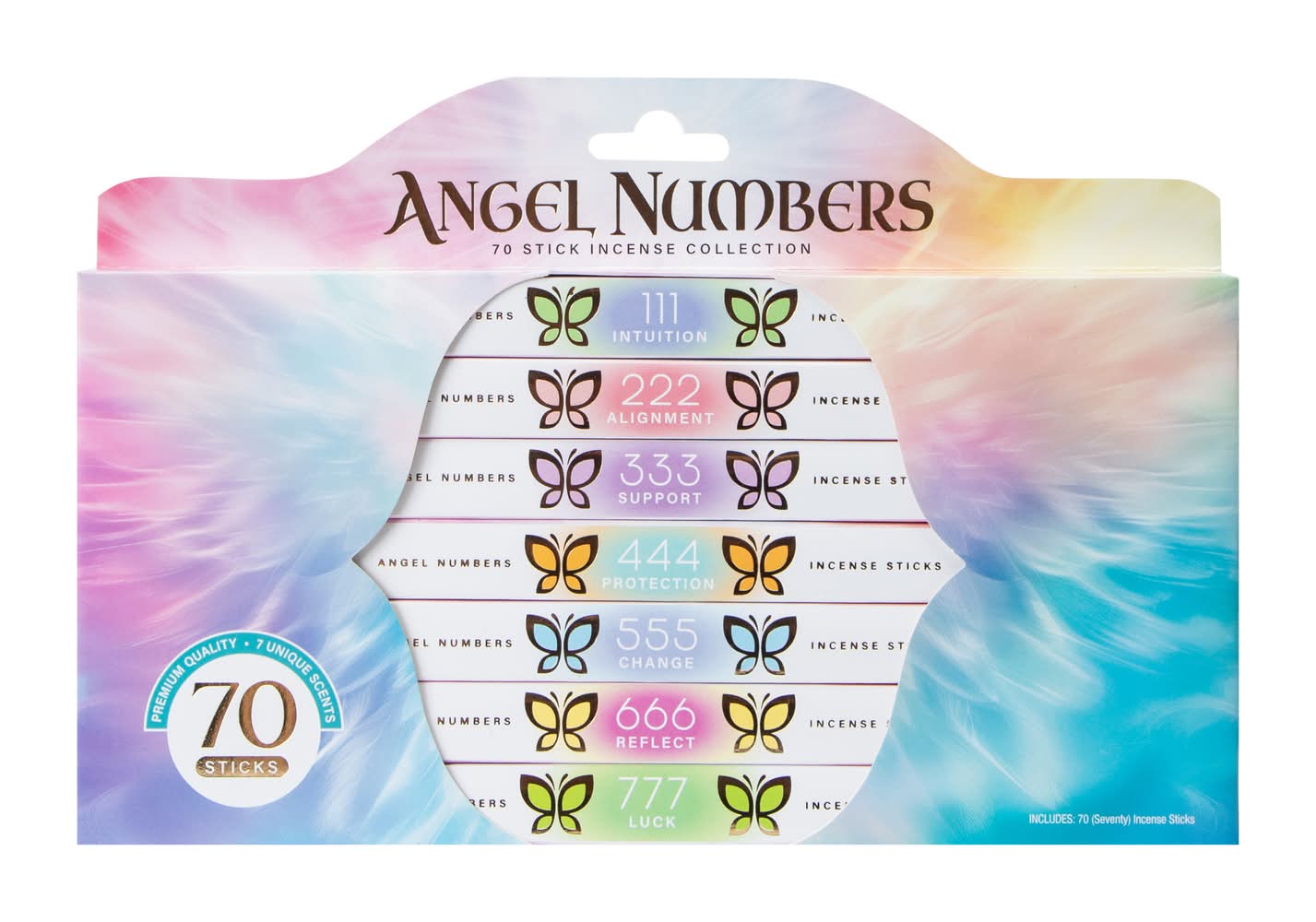 Angel Number Incense Sticks 70-Count