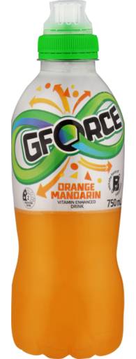 G Force Orange and Mandarin Vitamin Enhanced Drink (750mL)