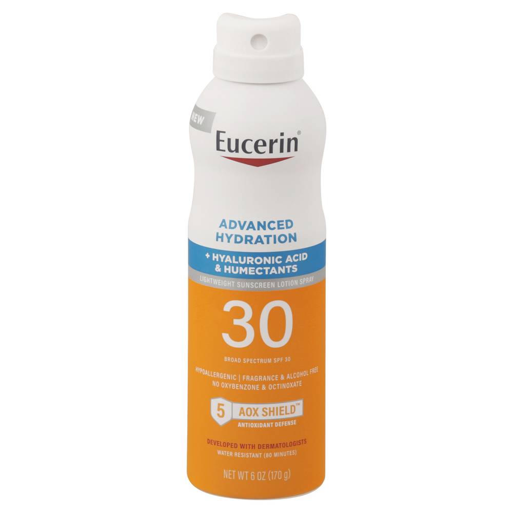 Eucerin Dvanced Hydration Spf 30 Sunscreen Spray (6 oz)