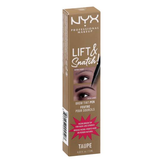 Nyx Lift & Snatch Taupe Las03 Brow Tint Pen
