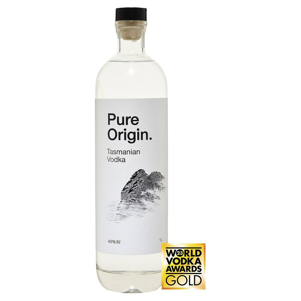 Pure Origin Tasmanian Vodka 1L ea