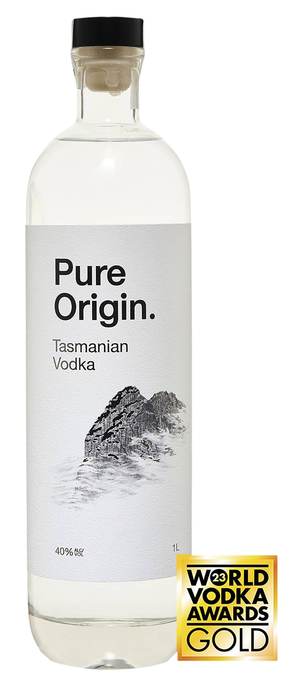 Pure Origin Tasmanian Vodka 1L ea