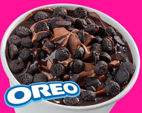 Under Ice triple chocolate hecho con Oreo