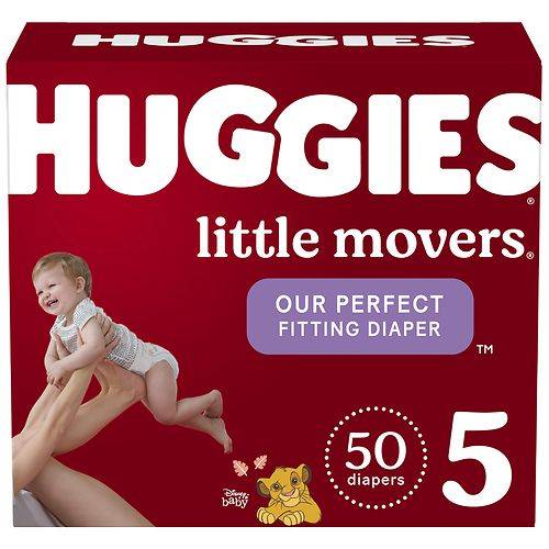 Huggies Little Movers Baby Diapers 5 - 104.0 ea