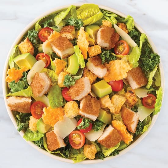 Crispy Chicken & Avo Caesar