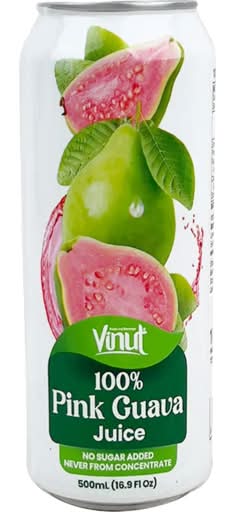 Vinut 100% Pink Guava Juice (500mL)