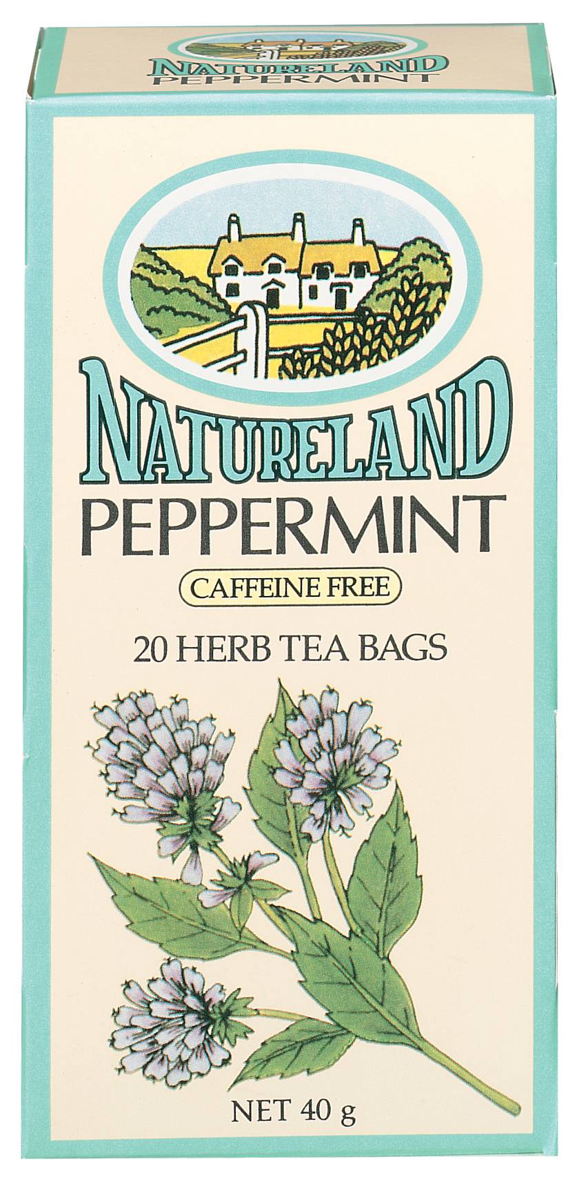 Natureland Peppermint Tea Bags (40g, 20 pack)