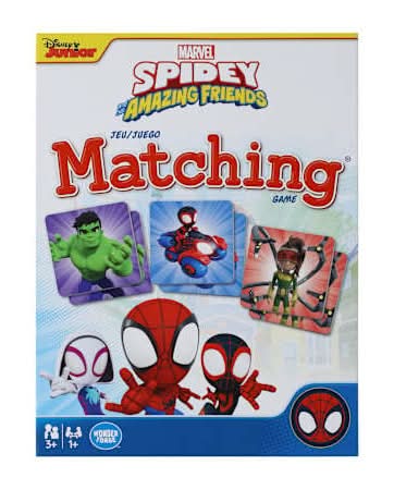 Disney Junior Marvel Spidey And His Amazing Friends Matching Game Set Spidey