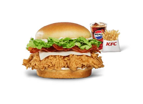 Combo Kentucky Chicken Sándwich Supreme