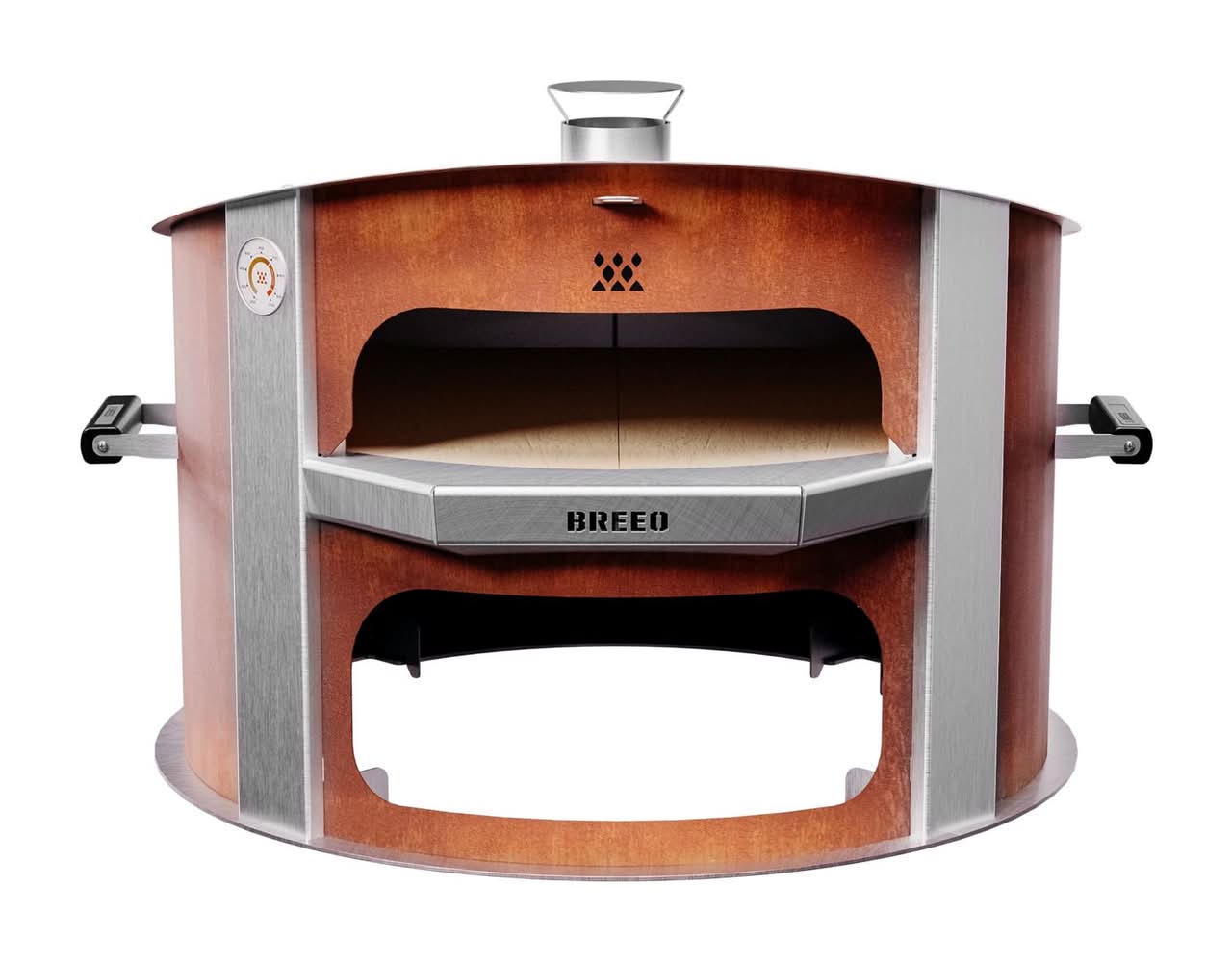 Breeo Live-Fire Wood Pizza Oven Brown/Gray