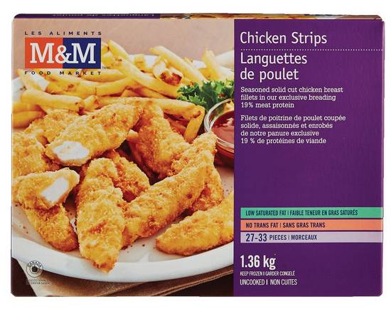 M&M Food Market Chicken Strips (1.36 kg)