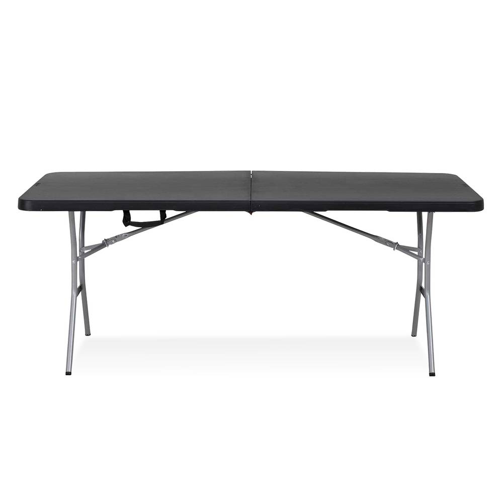 Coscorp · Mesa rectangular plegable negro