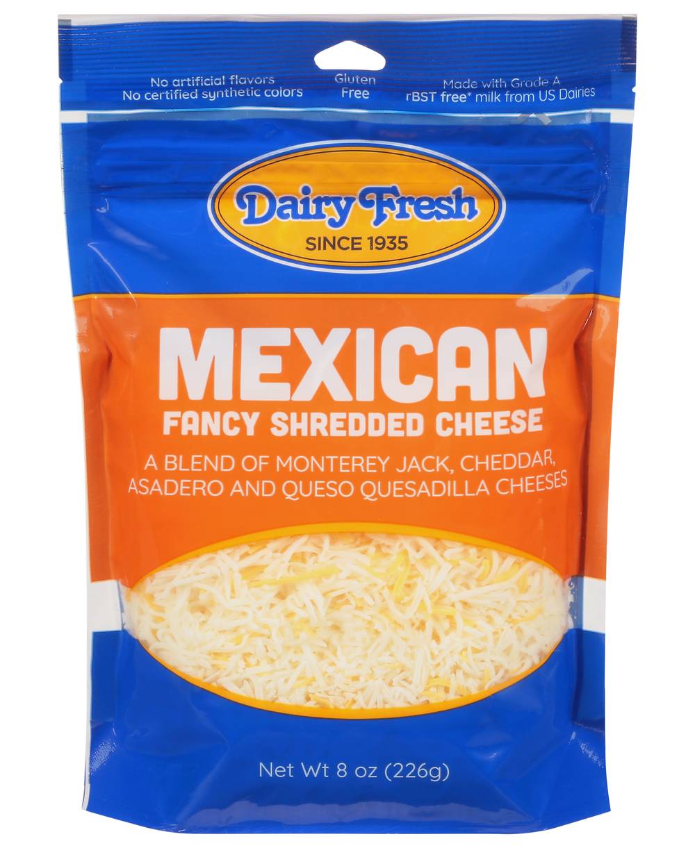 Dairy Fresh Mexican Fancy Shredded Cheese Delivery Near Me Order