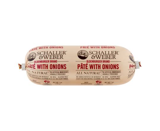 Schaller & Weber Paté With Onions (7 oz)