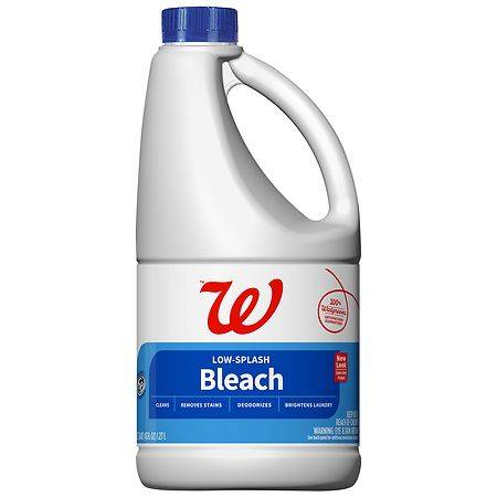 Walgreens Low Splash Bleach
