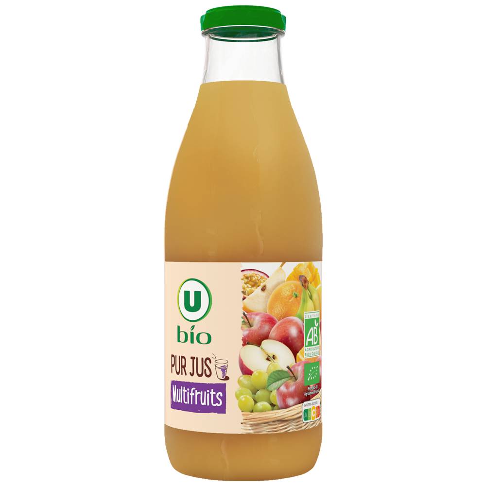 Les Produits U - U pur jus multifruits  ( 1 L )