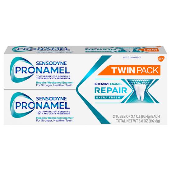 Sensodyne Pronamel Intensive Enamel Repair Toothpaste (2 ct)