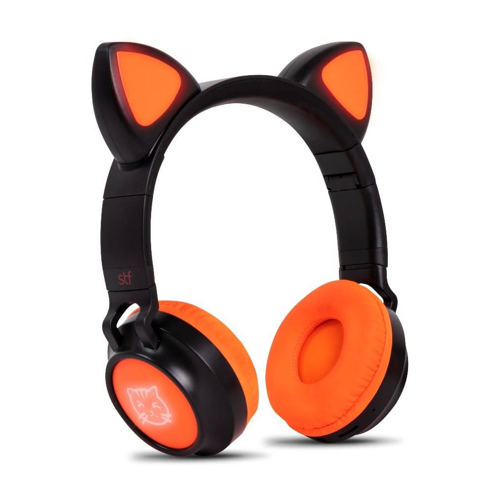 Audífonos inalámbricos STF™ Katu On Ear color negro/naranja