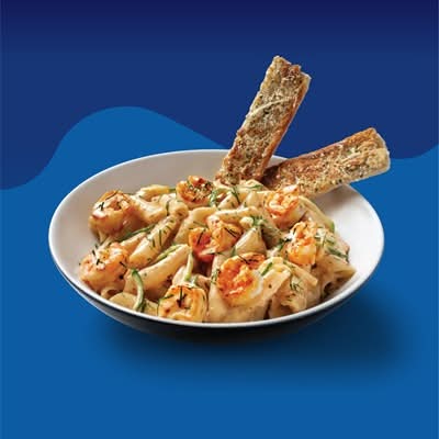 Pasta con Camarones